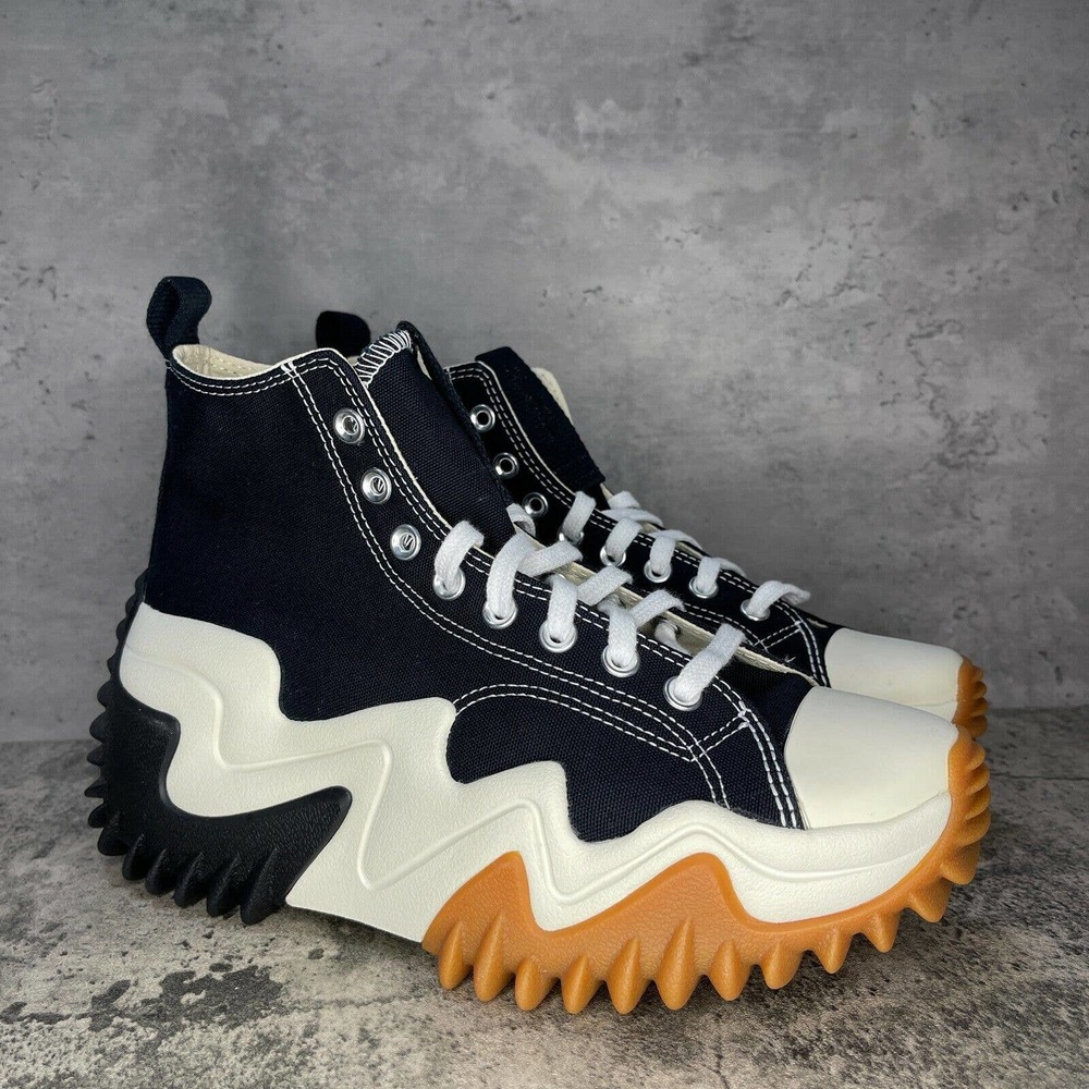 Converse Run Star Motion Black White Gum Men's Size 9 [171545C]